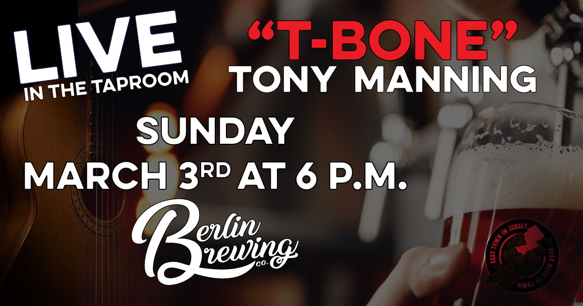 T-Bone Manning Social Media photo - show listing March 3rd