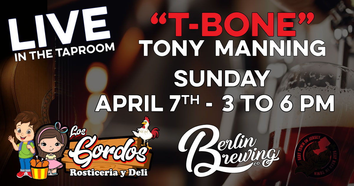 Sunday Funday with T-Bone Tony Manning & Los Gordos Event Graphic