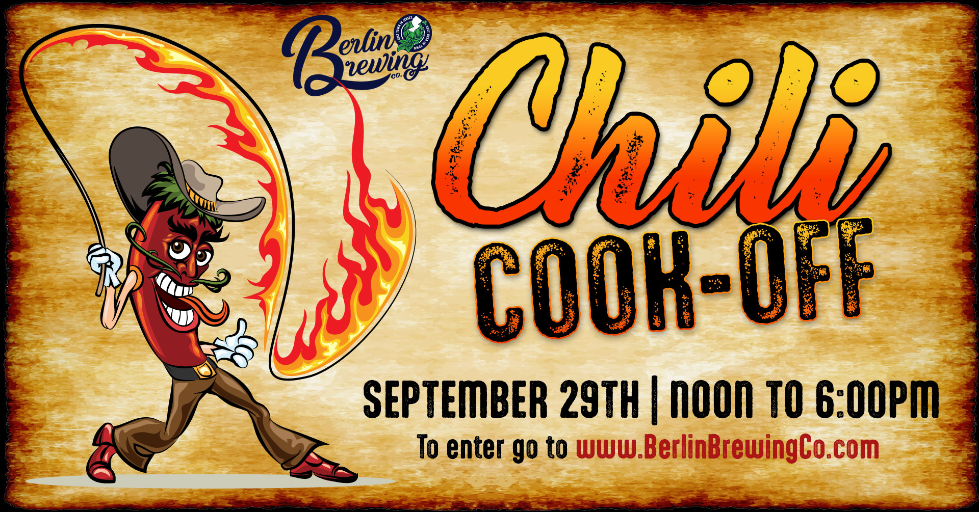 Chili Cook Off Event Photo - September 29, 2024. Noon to 6PM