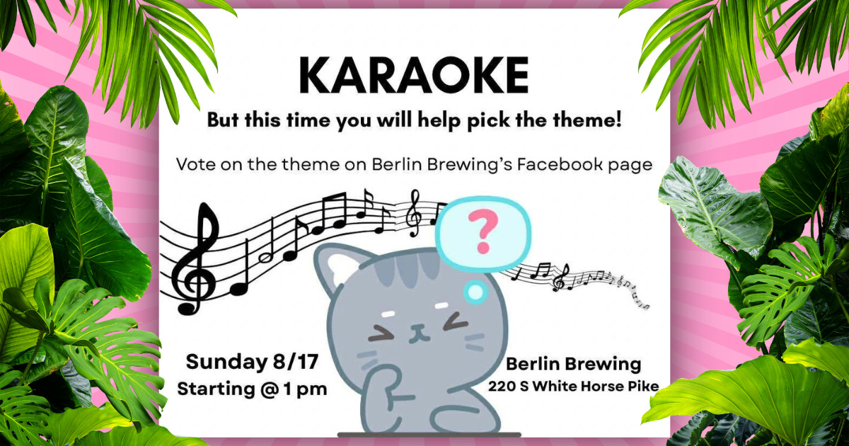 You Call It Karaoke Event Cover photo / August 17, 2025 @ 1 PM