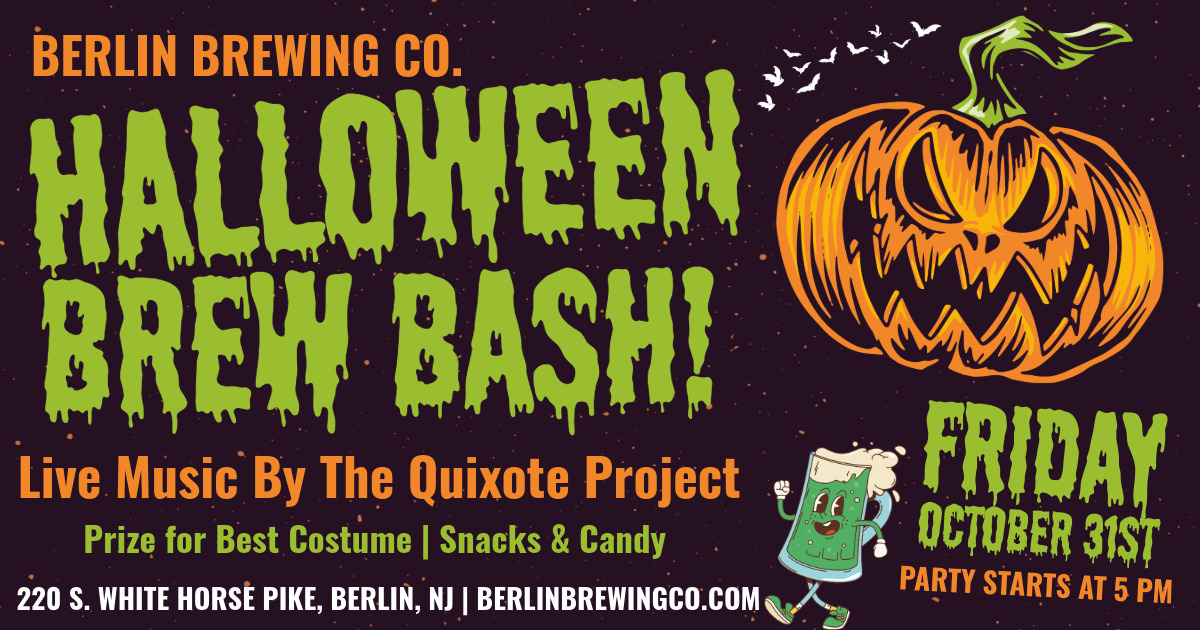 Halloween Brew Bash Event Header Image only