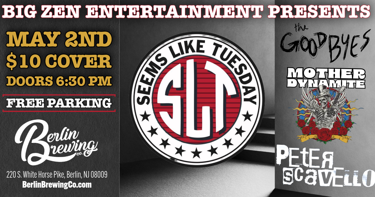 Seems Like Tuesday Event Cover - May 2 2026 @ 6 PM