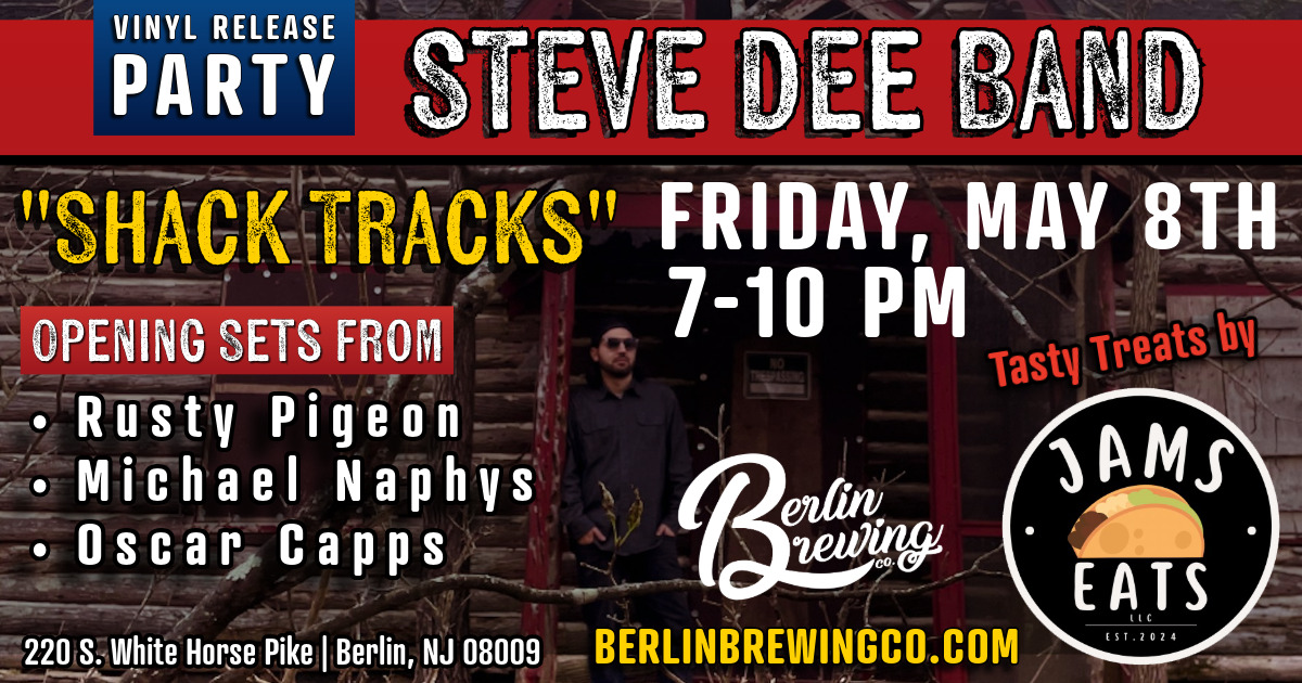 Steve Dee Album Release Party Event Cover 050826