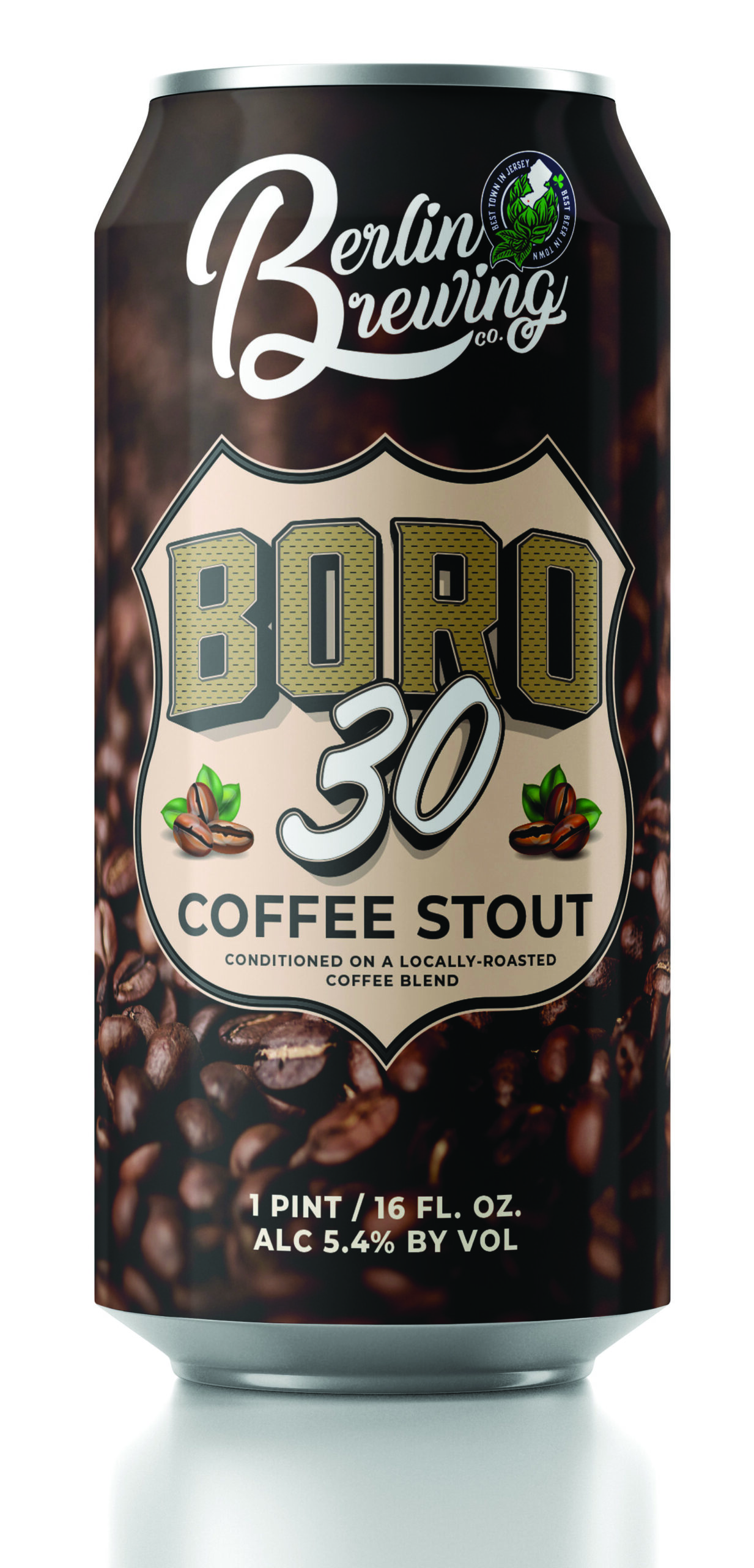 Boro 30 Coffee Stout can art - decorative